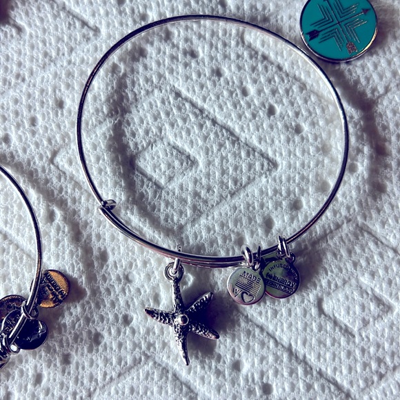 6 Alex and Ani Bracelets - Picture 3 of 7